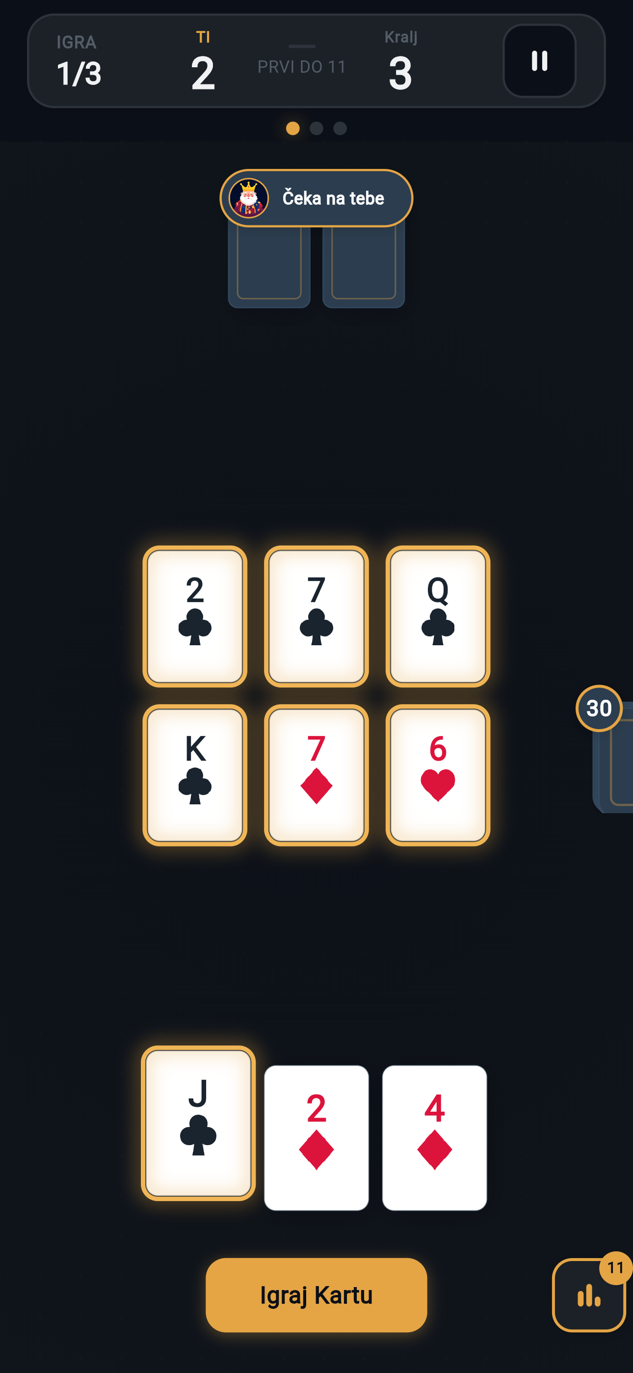Žandari Classic — in-game screenshot